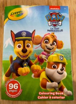 CRAYOLA - LIVRE DE COLORIAGE 96 PAGES - PAT' PATROUILLE